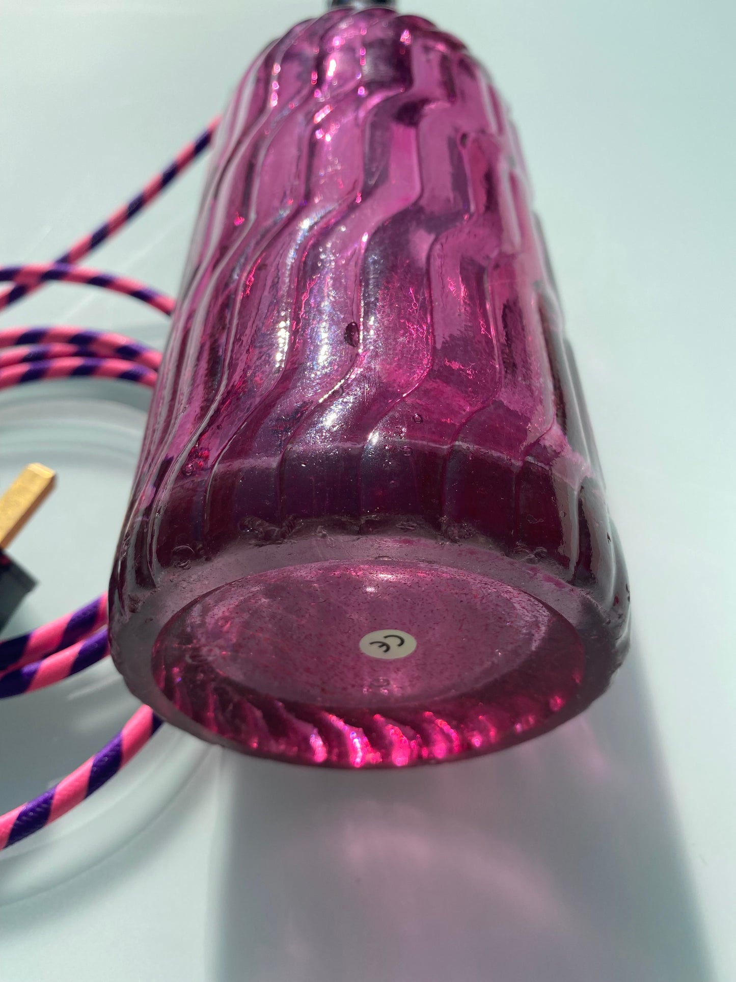 Soda Syphon Lamp Pink