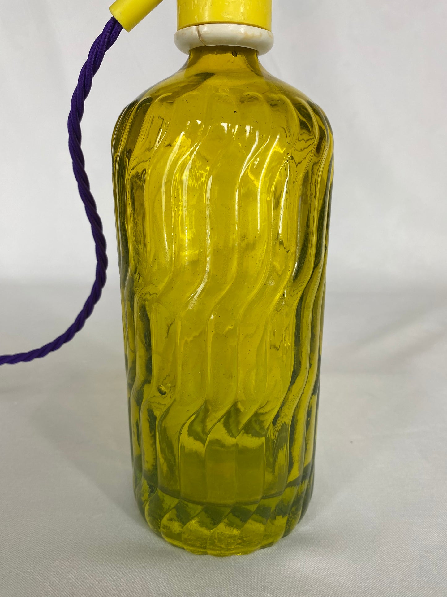 Vintage Soda Syphon Yellow