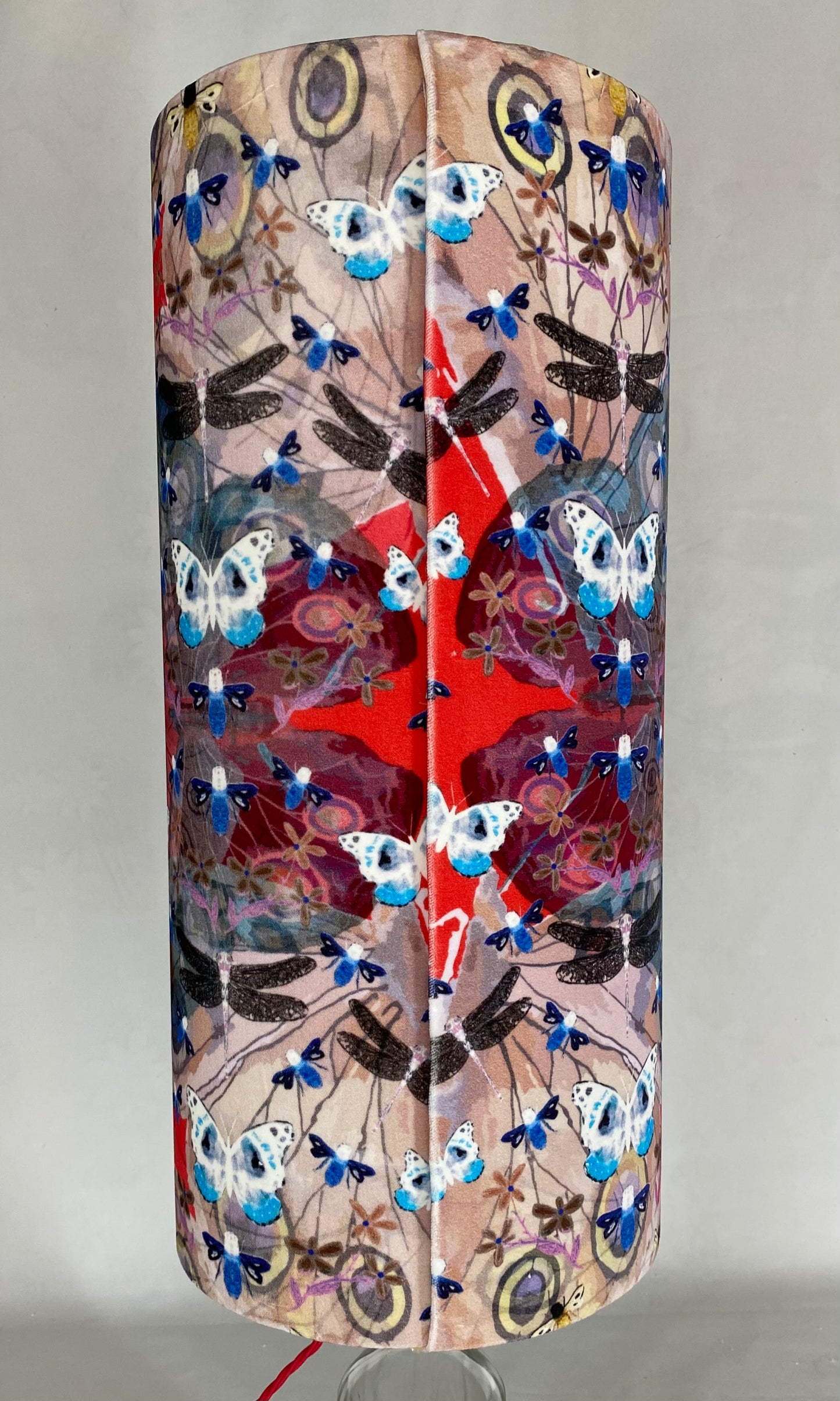 Tall Drum Woodpecker Lampshade