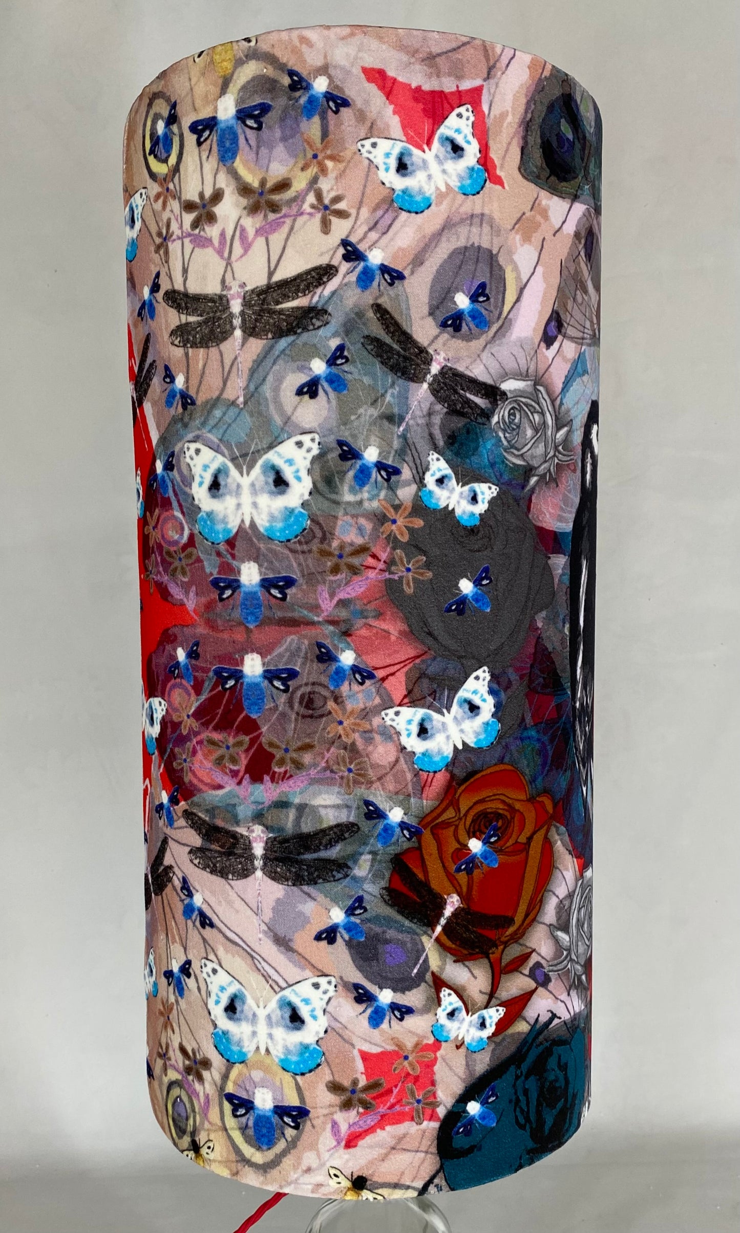 Tall Drum Woodpecker Lampshade