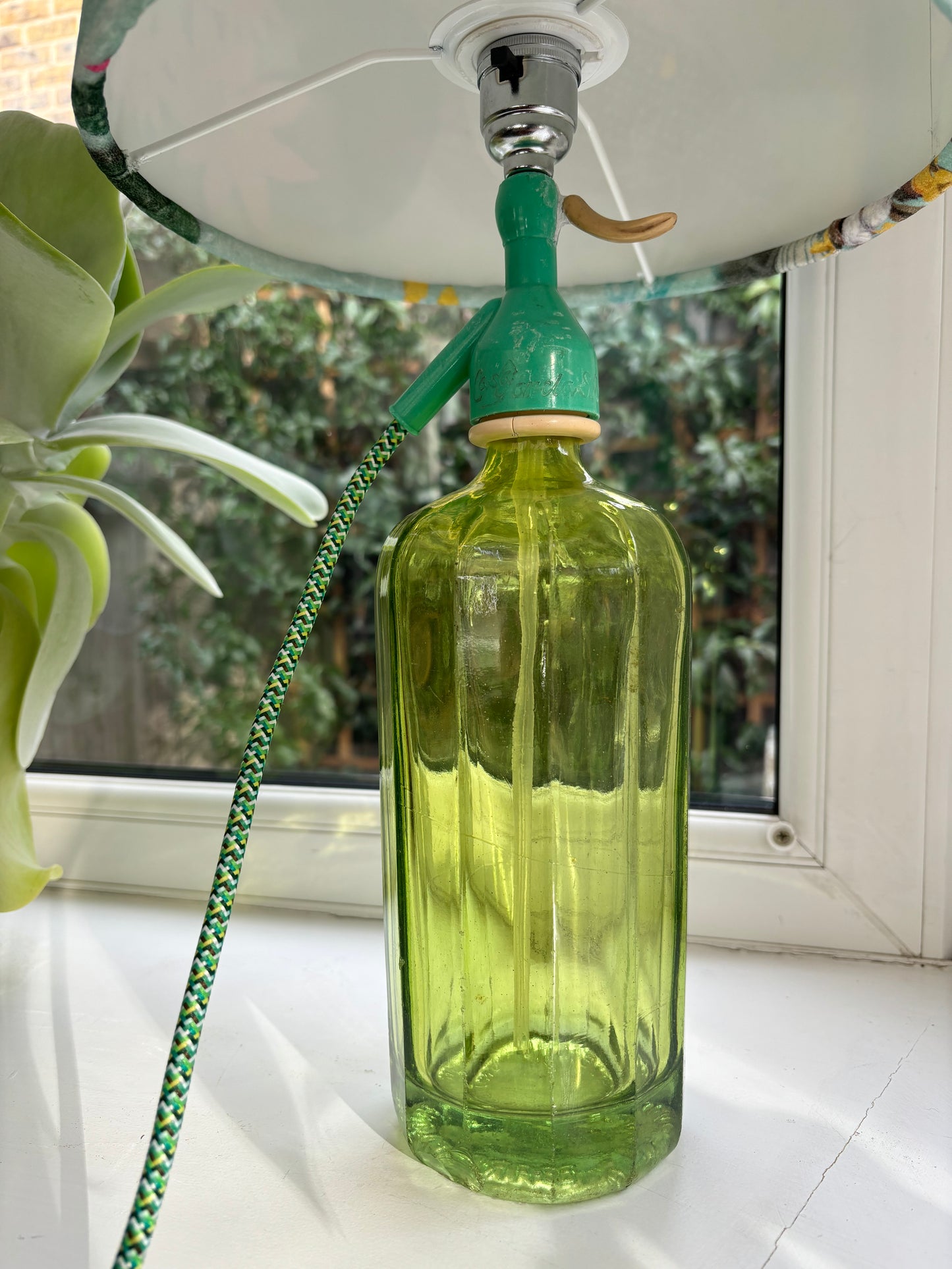 Soda Syphon Lamp Lime / Green