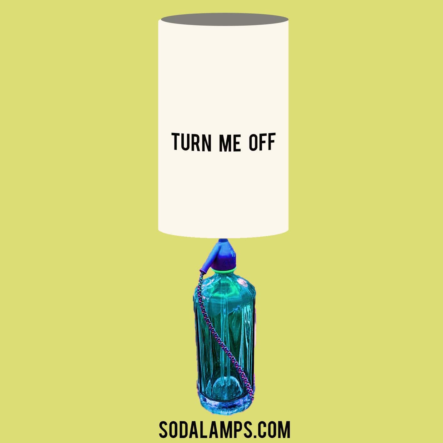 TURN ME OFF LAMPSHADE