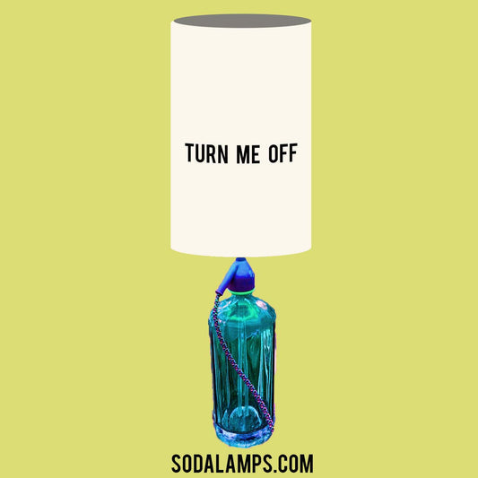 TURN ME OFF LAMPSHADE